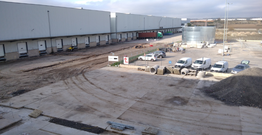 Solutec completes the first phase of the CAPEX works on three logistics warehouses in Alovera (Guadalajara)