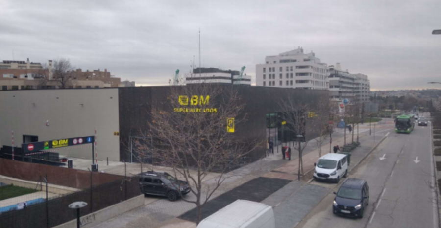 Magna entregó en el plazo previsto las obras del supermercado BM en S.S. de los Reyes (Madrid)