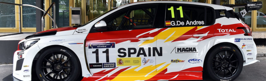 Magna, con el equipo español en los juegos olímpicos del motor de la FIA